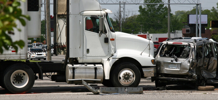 a truck accident in hudson county