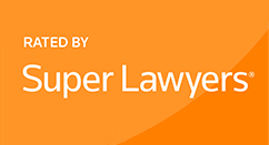 Orange rated by Super Lawyers Badge 